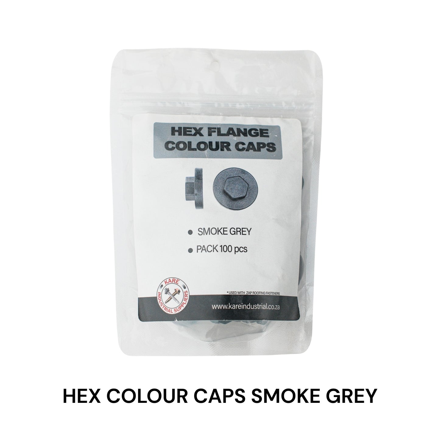 Hex Colour Caps Pouches