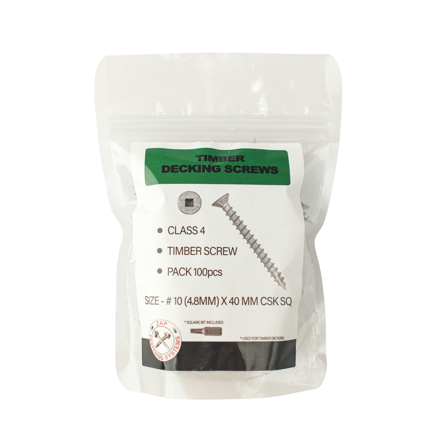 Timber Screw Pouches