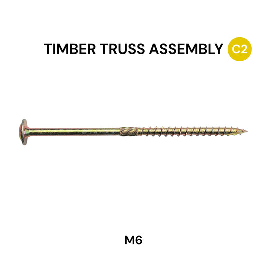 Timber Truss Assembly M6