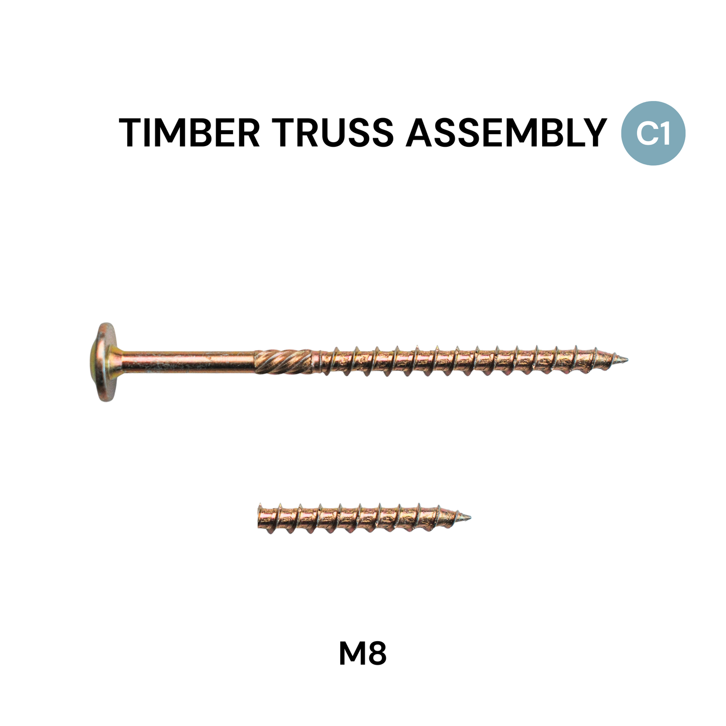 Timber Truss Assembly M8
