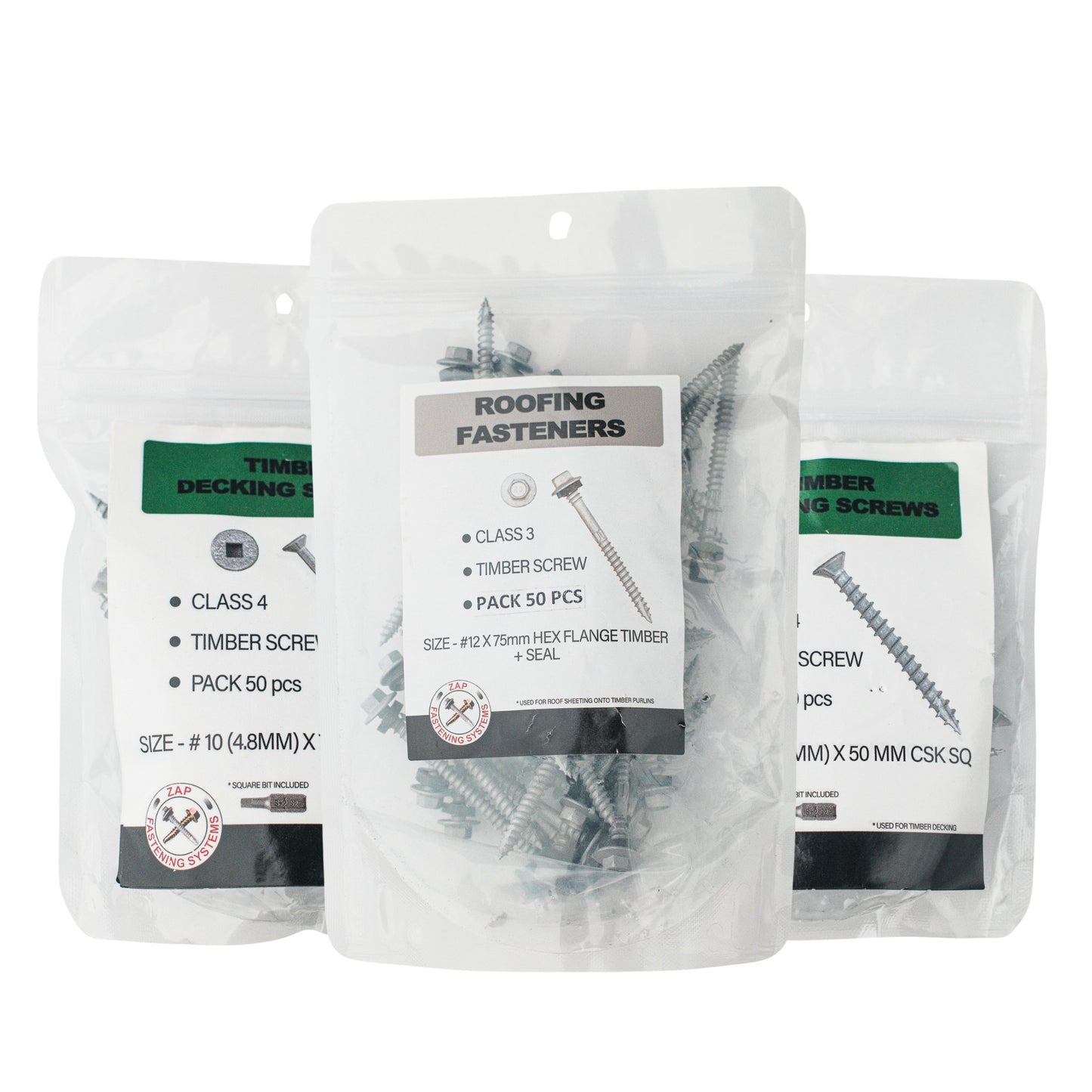 Timber Screw Pouches