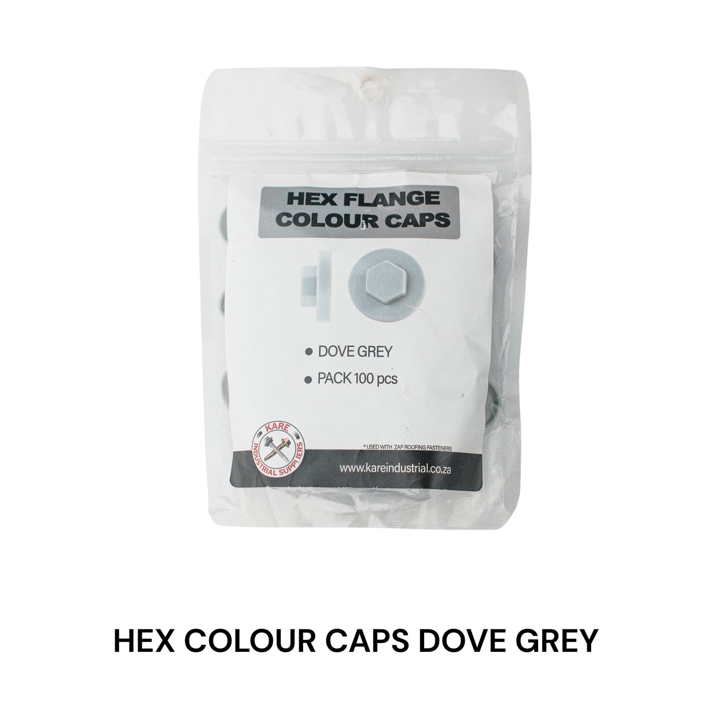 Hex Colour Caps Pouches